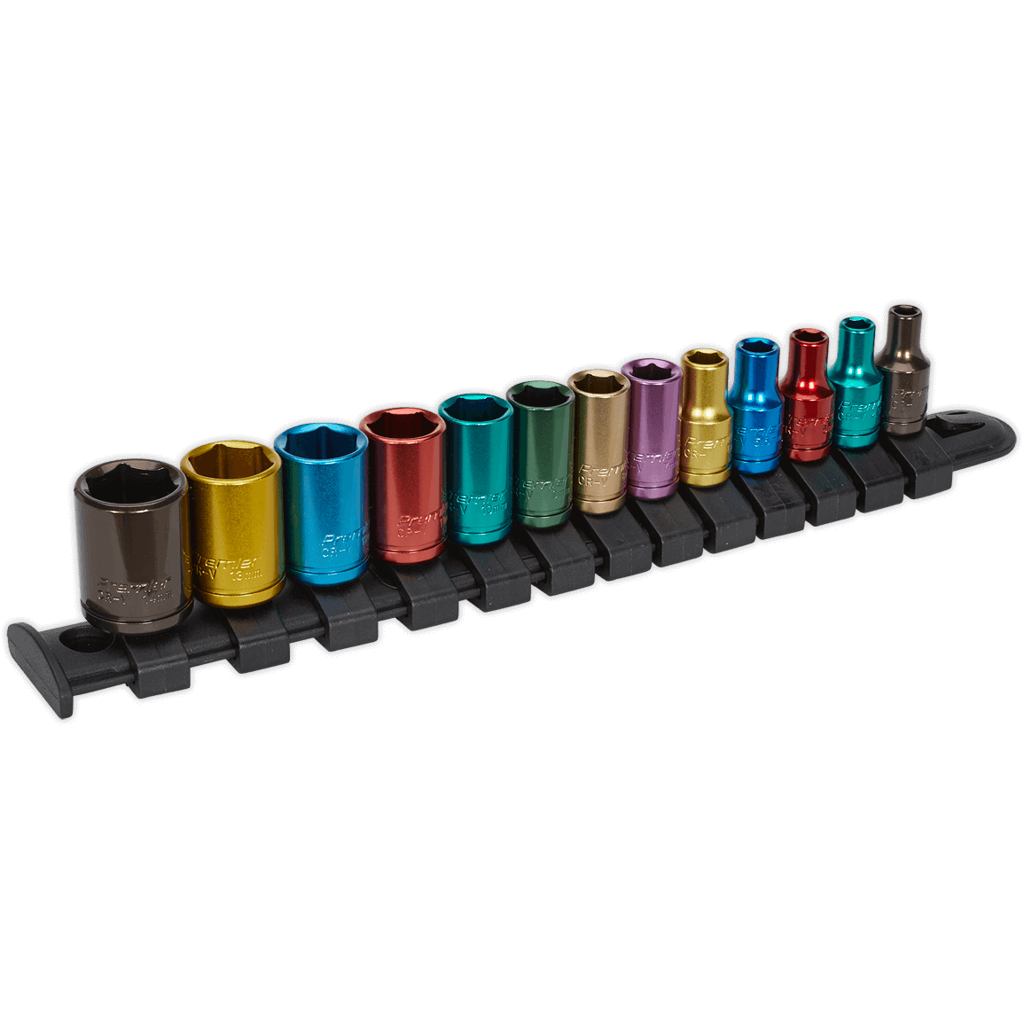 Sealey 13 Piece 1/4" Drive Multi Colour Hexagon Socket Set 1/4" Price Comparisons | Compare The Build