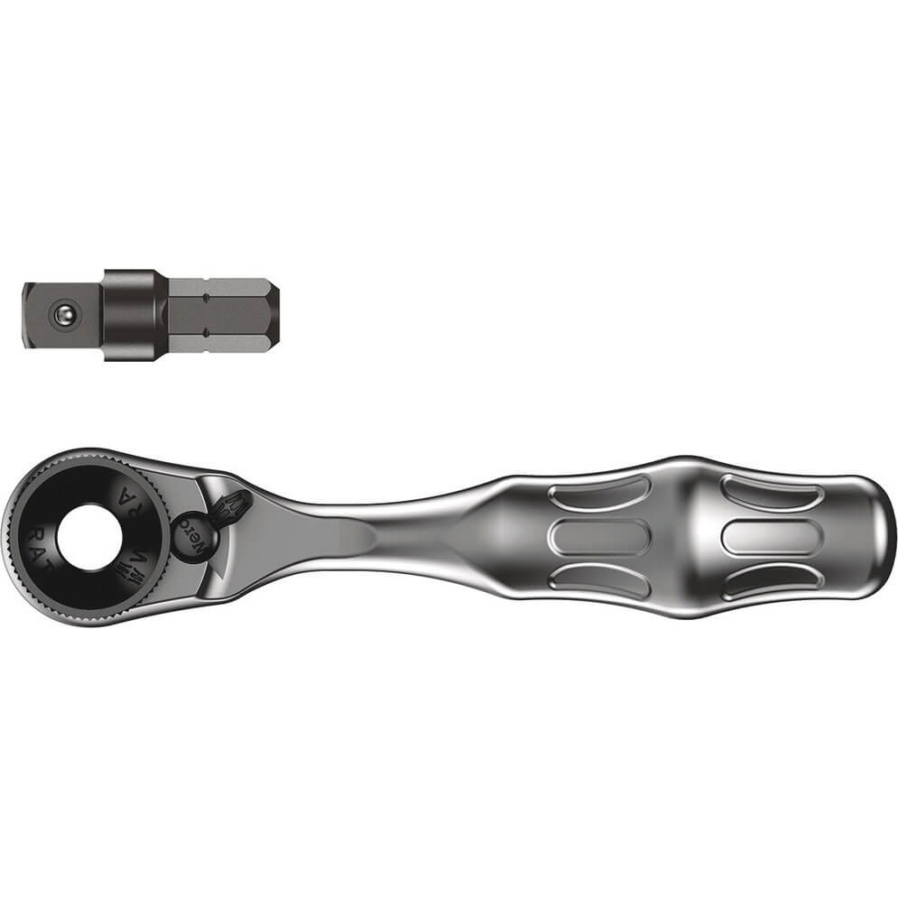 Wera 8001 A Zyklop 1/4" Hex Drive Mini Ratchet Bit Driver 1/4" Price Comparisons | Compare The Build