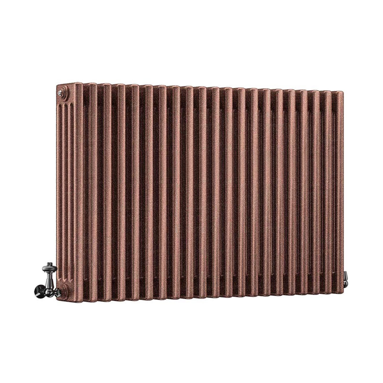 DQ Modus 4 Column Horizontal Radiator, Historic Copper, 750mm x 622mm Price Comparisons | Compare The Build