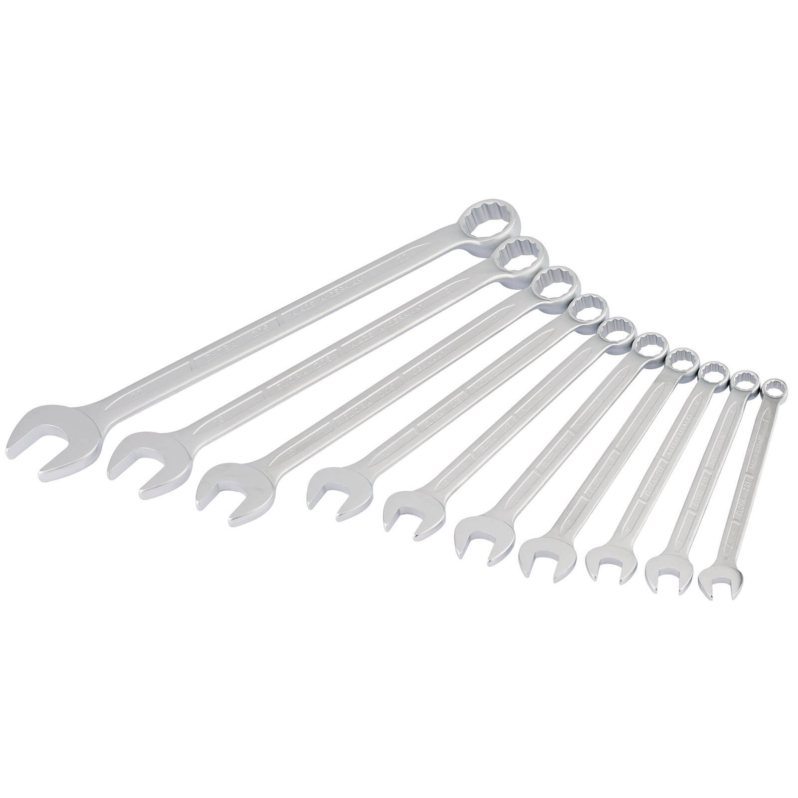 Elora 10 Piece Long Combination Spanner Set Price Comparisons | Compare The Build