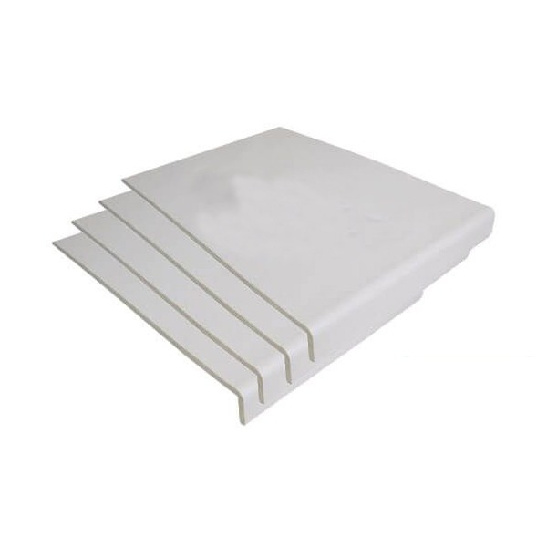 Cover Board - 225mm x 9mm x 5mtr White - Pack of 4 Price Comparisons | Compare The Build