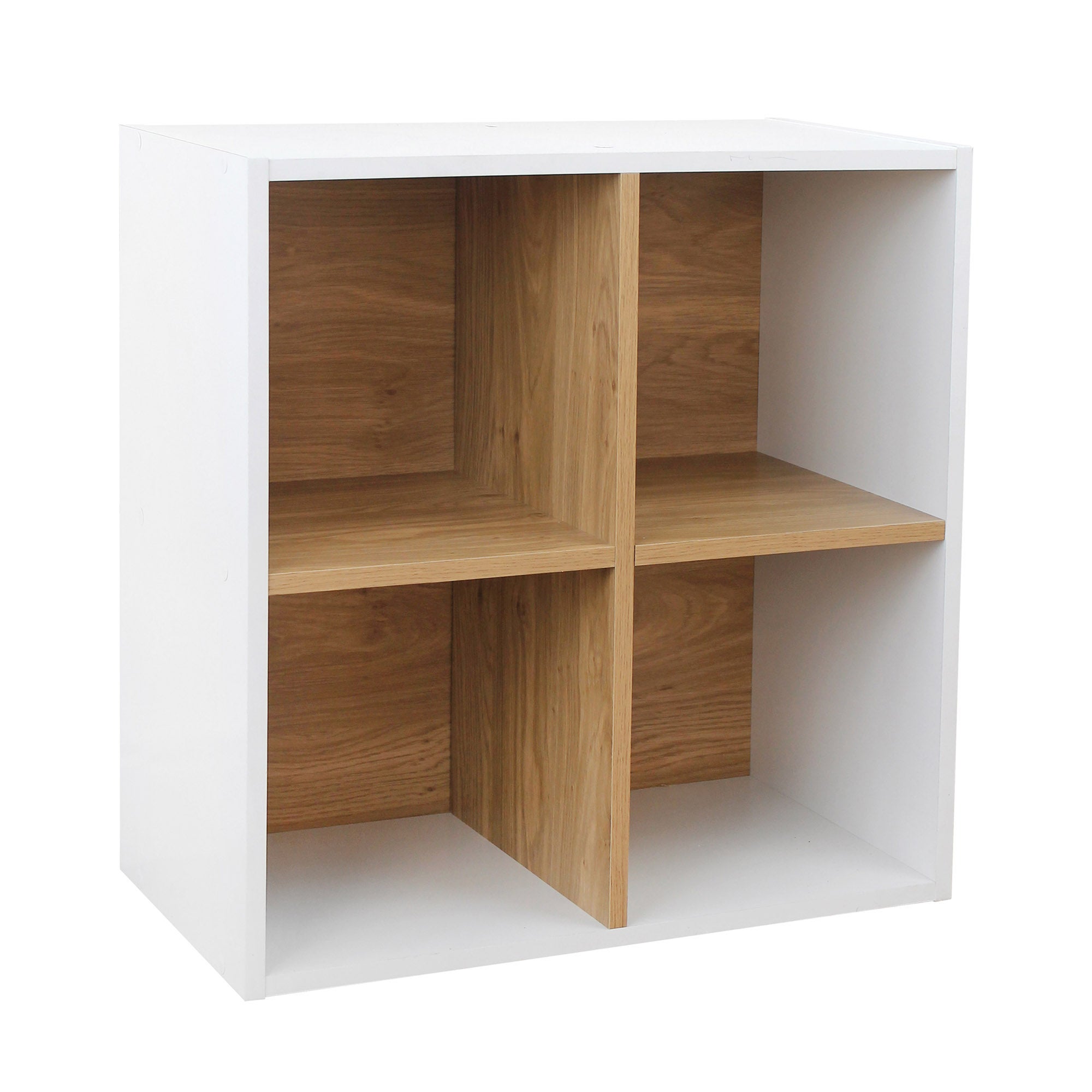 Rome Modular 4 Cube Shelving Unit White Price Comparisons | Compare The Build