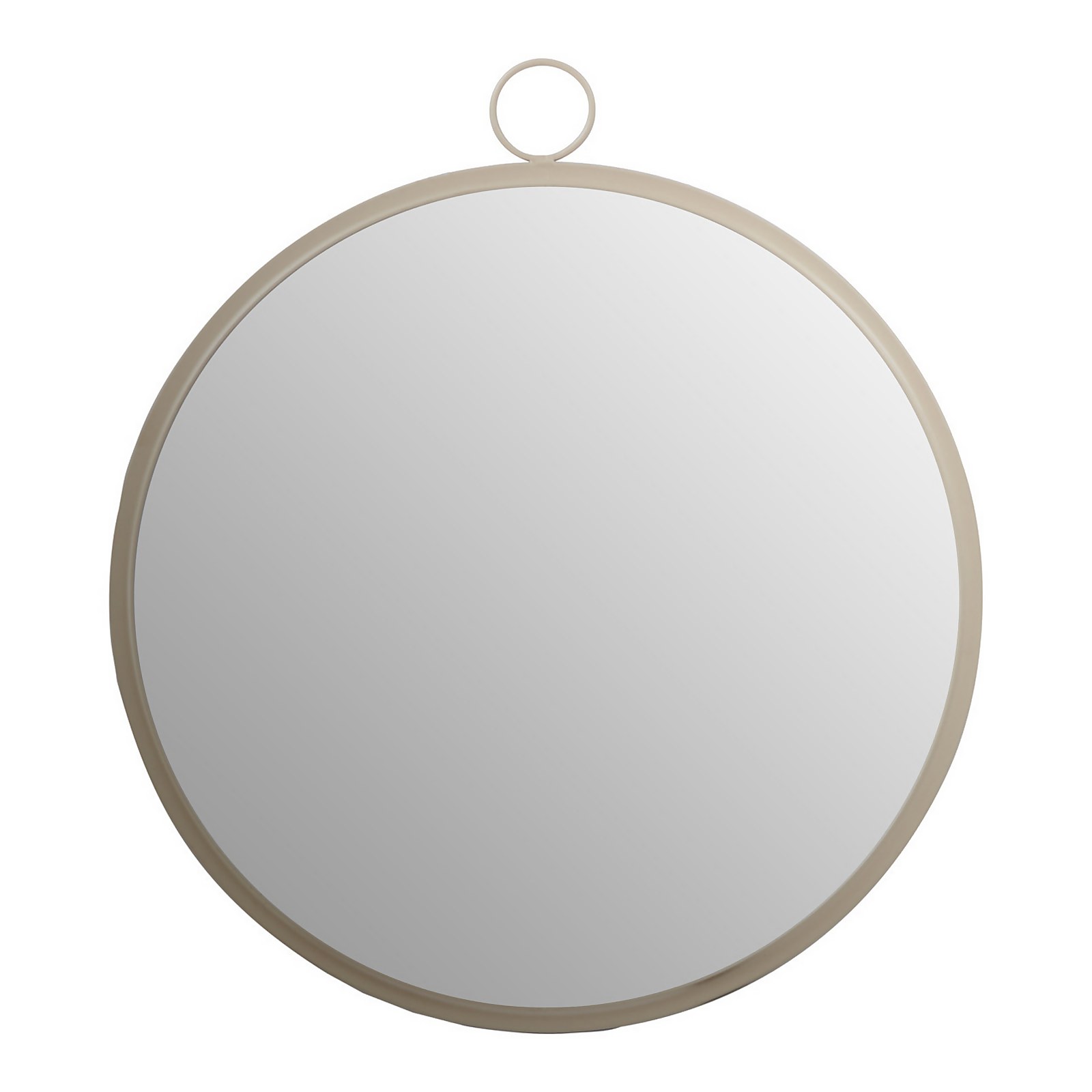 Round Metal Wall Mirror - Gold - 60cm Price Comparisons | Compare The Build