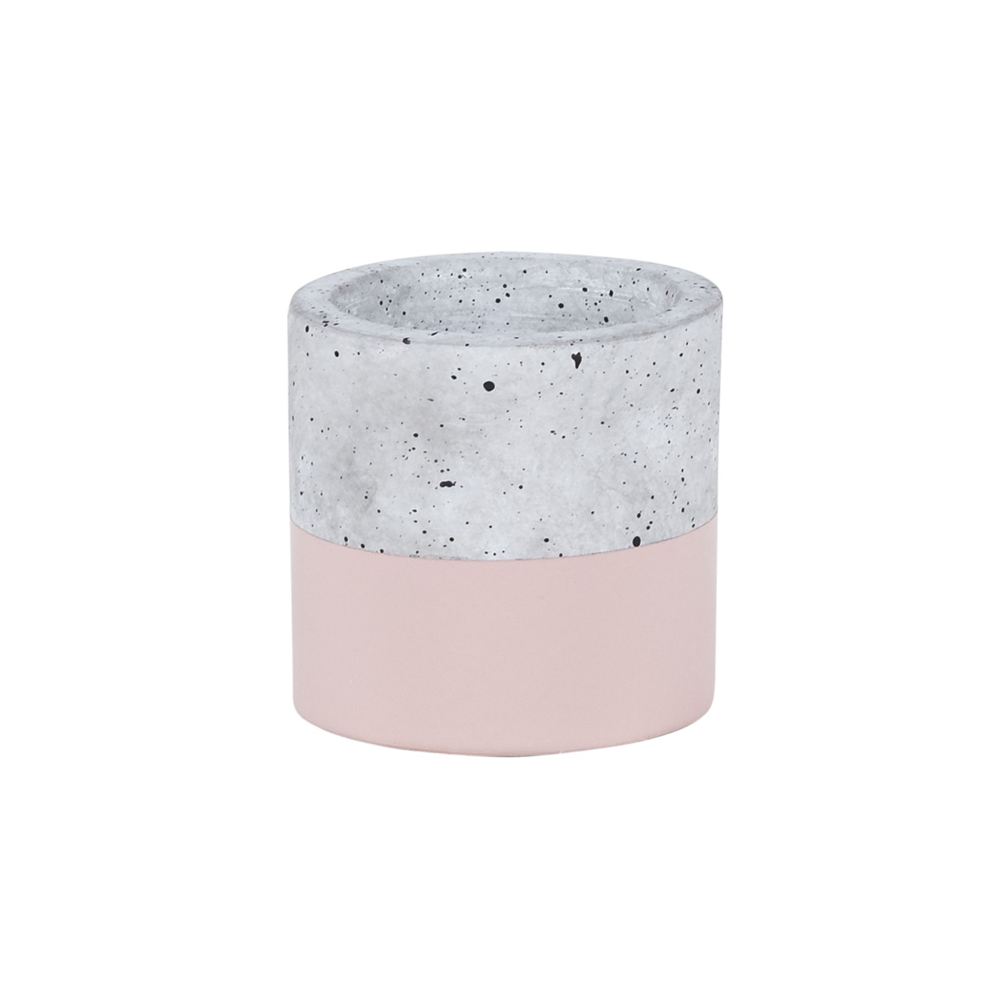 GoodHome Desano Pink Concrete Effect Clay Round Plant Pot (Dia)8Cm Price Comparisons | Compare The Build