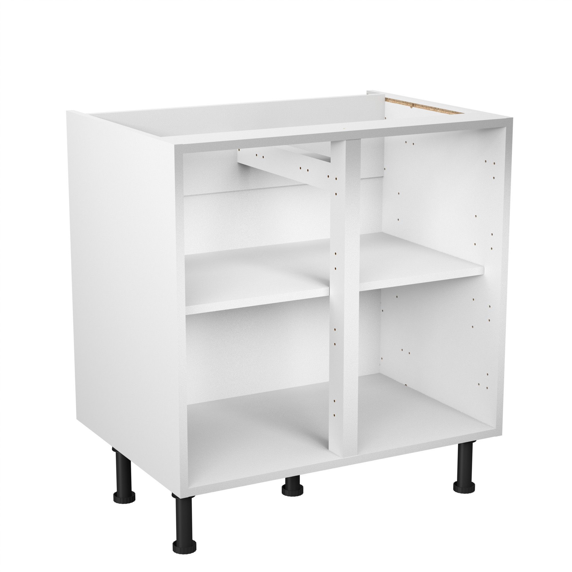 Cooke & Lewis Clic White Standard Base Cabinet Unit Carcass (W)800mm Price Comparisons | Compare The Build