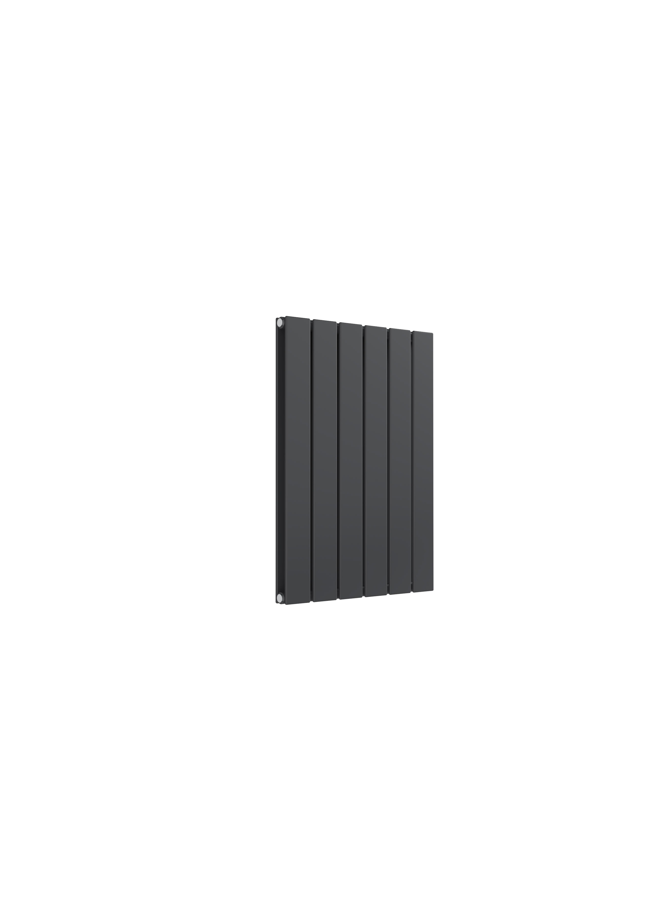 Reina Flat Horizontal Designer Radiator, Anthracite, 600mm x 440mm Price Comparisons | Compare The Build