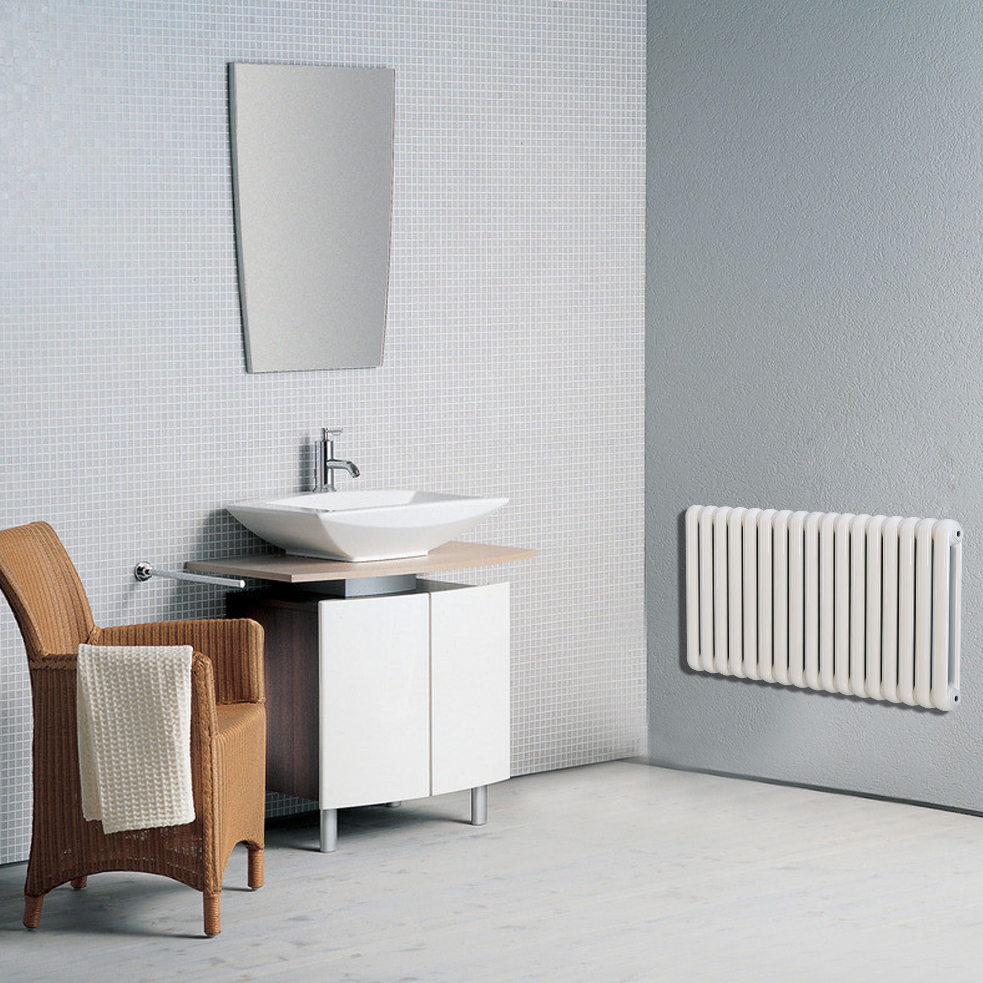 Chunky 2 Column Radiator, White (W)1210mm (H)602mm Price Comparisons | Compare The Build