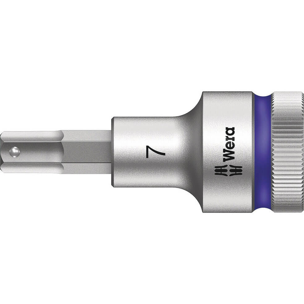 Wera 8740C HF Zyklop 1/2" Drive Hexagon Socket Bit Metric 1/2" 7mm Price Comparisons | Compare The Build