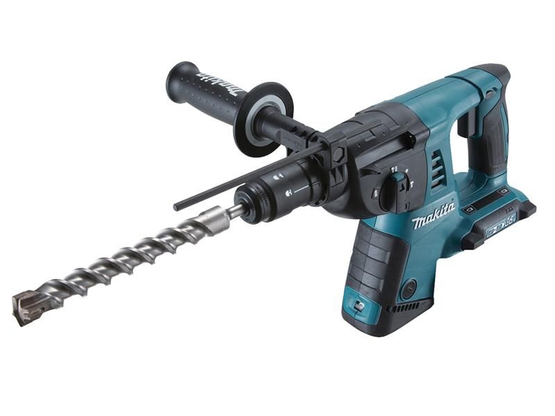 Makita MAKDHR264ZJ DHR264ZJ SDS Plus Rotary Hammer 36V (2 x 18V) Bare Unit | Compare The Build