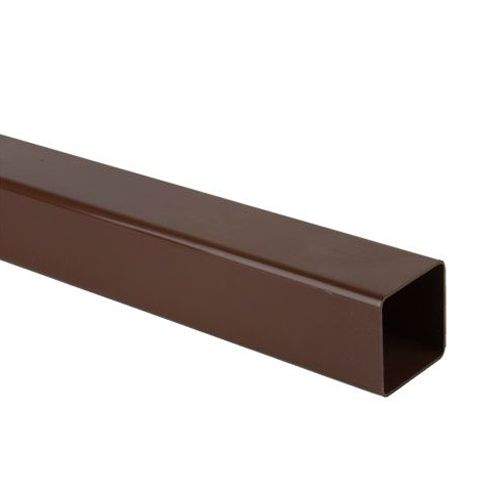 Plastic Guttering Square Downpipe 2.5m Length 65mm - Brown Brett Martin BR501BR Price Comparisons | Compare The Build