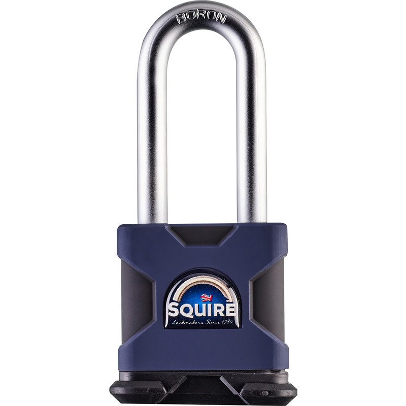 Squire Stronghold Solid Steel Padlock 50 x 10 x 63mm LS in Blue Price Comparisons | Compare The Build