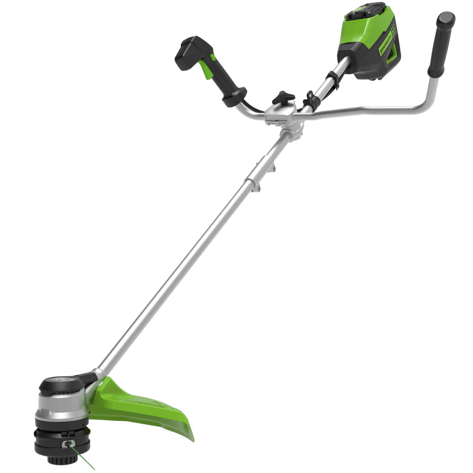 Greenworks GD60BCB 60v Cordless Grass Trimmer with Bike Handle No Batteries No Charger Price Comparisons | Compare The Build