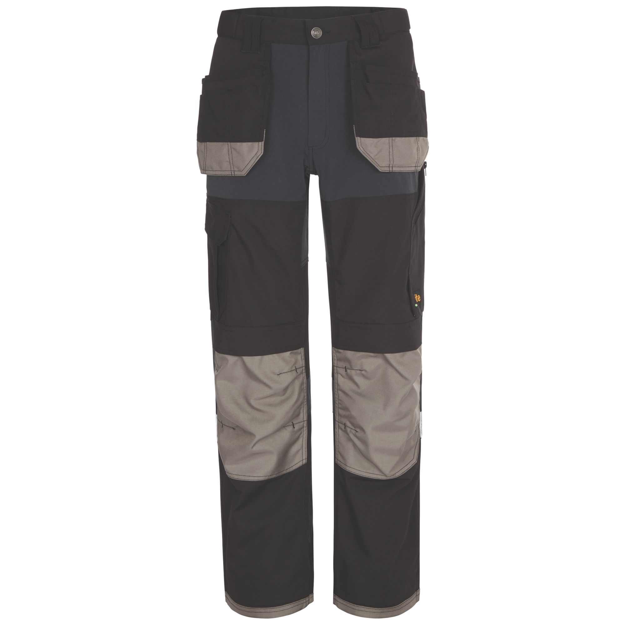 Site Chinook Black & Grey Men's Holster Pocket Trousers, W32" L32" Price Comparisons | Compare The Build