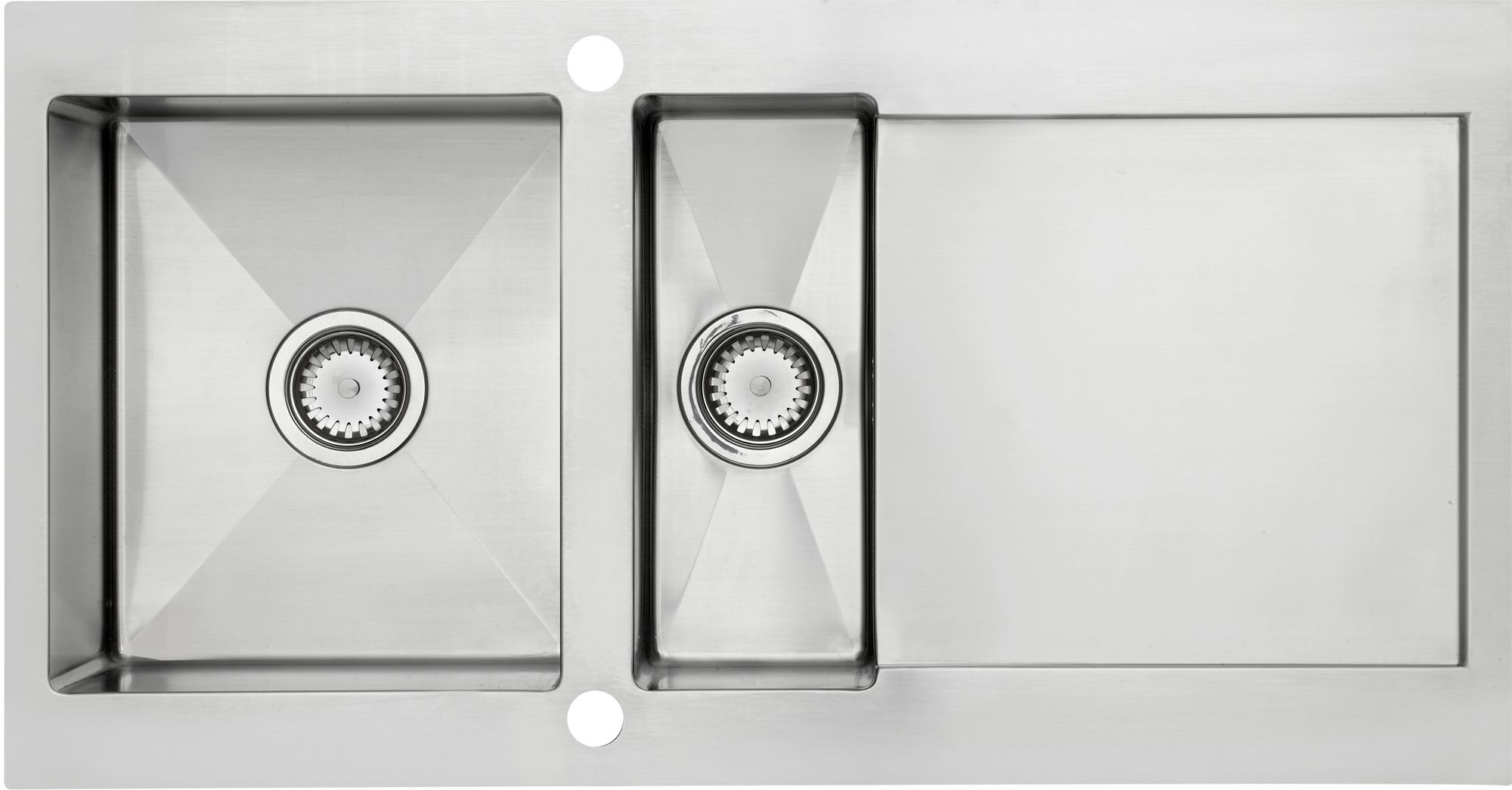 Cooke & Lewis Vetta 1.5 Bowl Polished Stainless Steel Sink & Drainer | Compare The Build