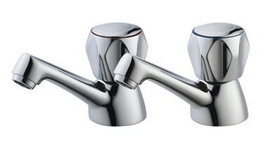 Plumbsure Quartz Chrome Effect Bath Mono Mixer Tap, Pack Of 1 Price Comparisons | Compare The Build