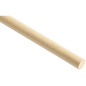 Wickes Light Hardwood Dowel Moulding - 15 x 15 x 2400mm Price Comparisons | Compare The Build