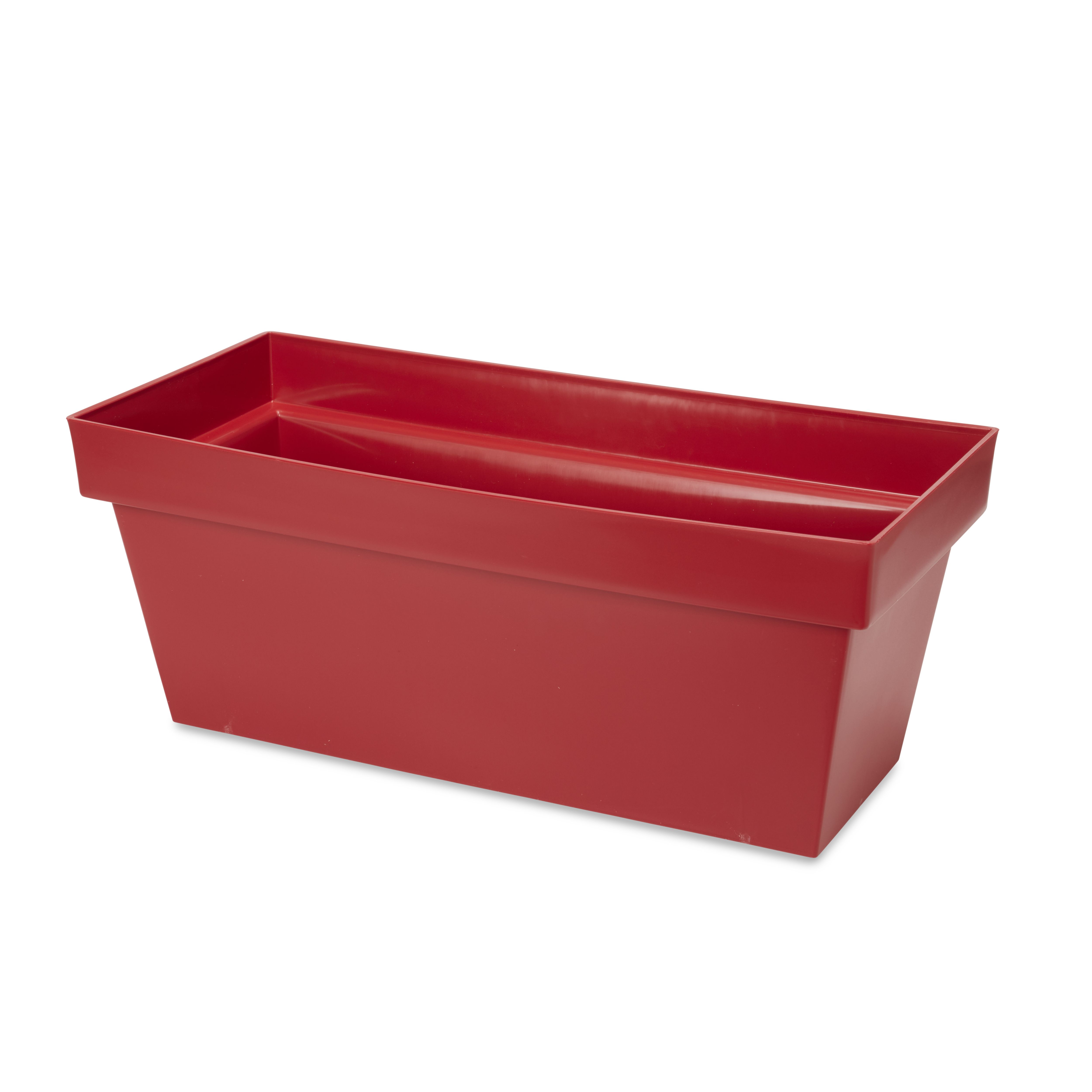 Blooma Nurgul Red Plastic Rectangular Trough 57.8Cm Price Comparisons | Compare The Build