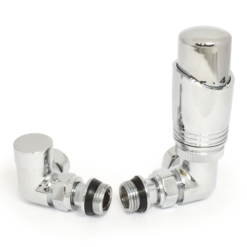 West Thermostatic Valves, Delta, Chrome Corner | Compare The Build