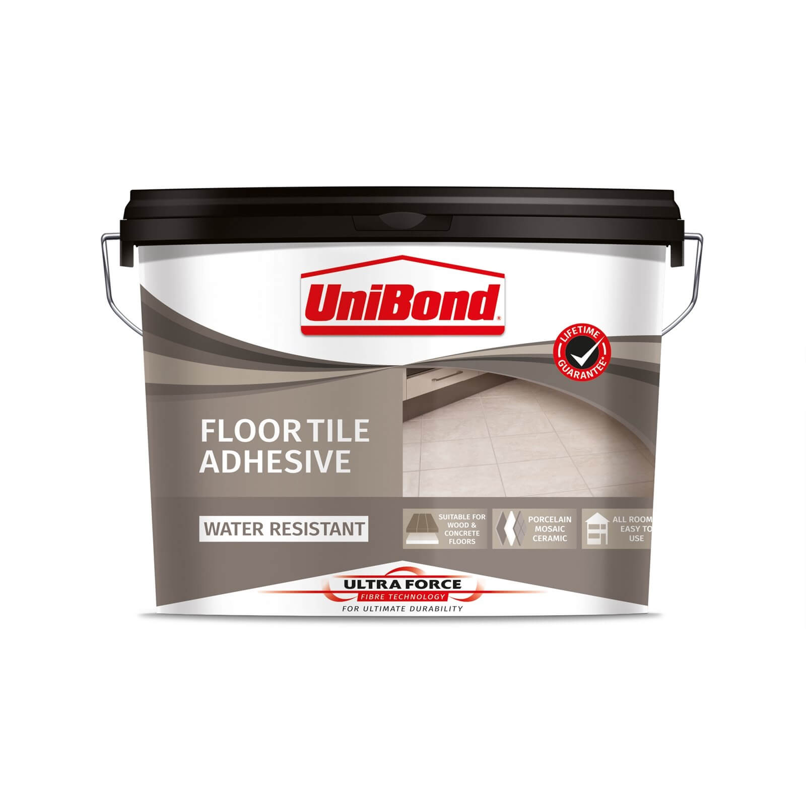 UniBond UltraForce Floor Tile Adhesive 14.3kg Price Comparisons | Compare The Build