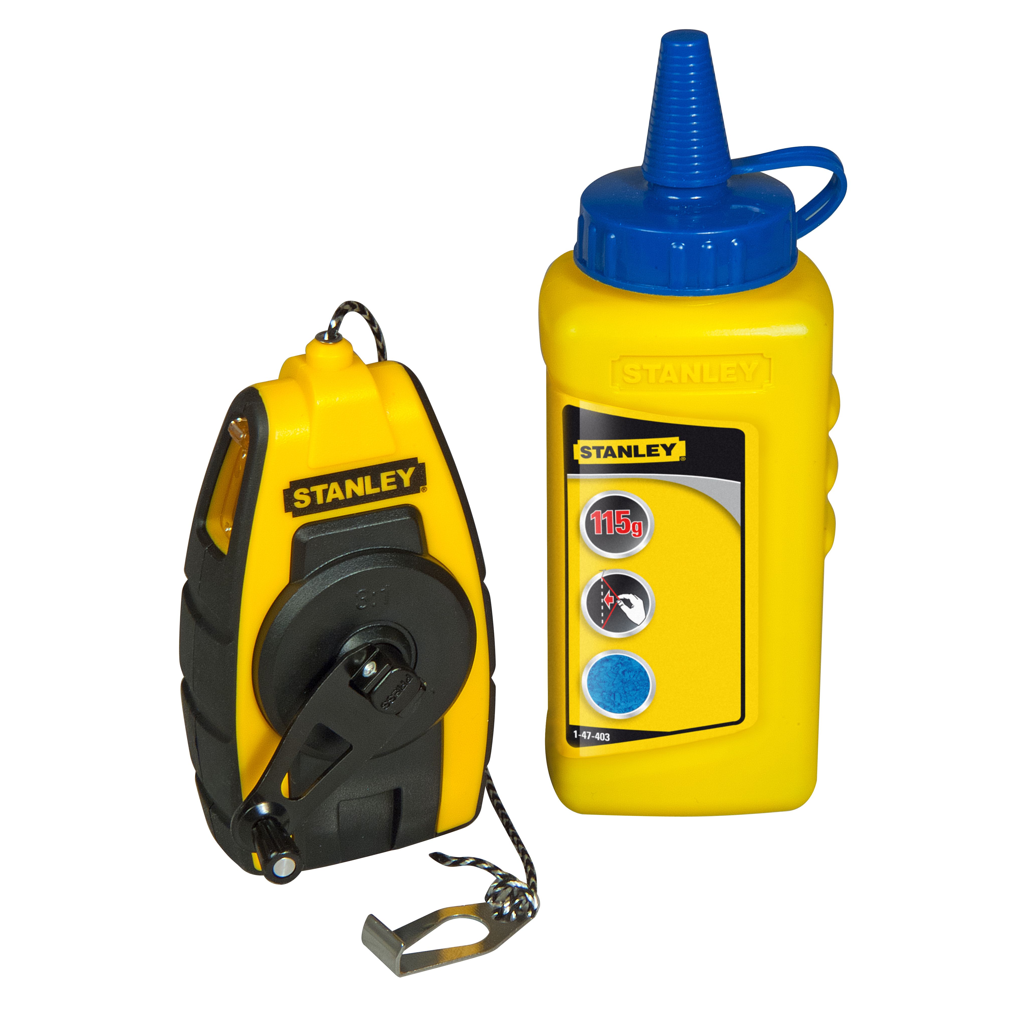 Stanley Chalk Line & Chalk (L)206mm 250G Price Comparisons | Compare The Build