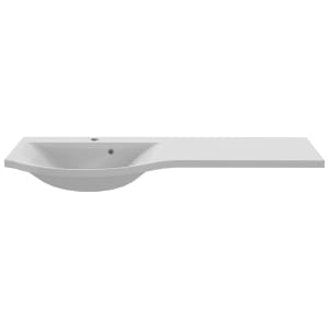 Duarti By Calypso Belmont LH Semi Recessed Combi Cast Marble Basin - 1244mm Price Comparisons | Compare The Build