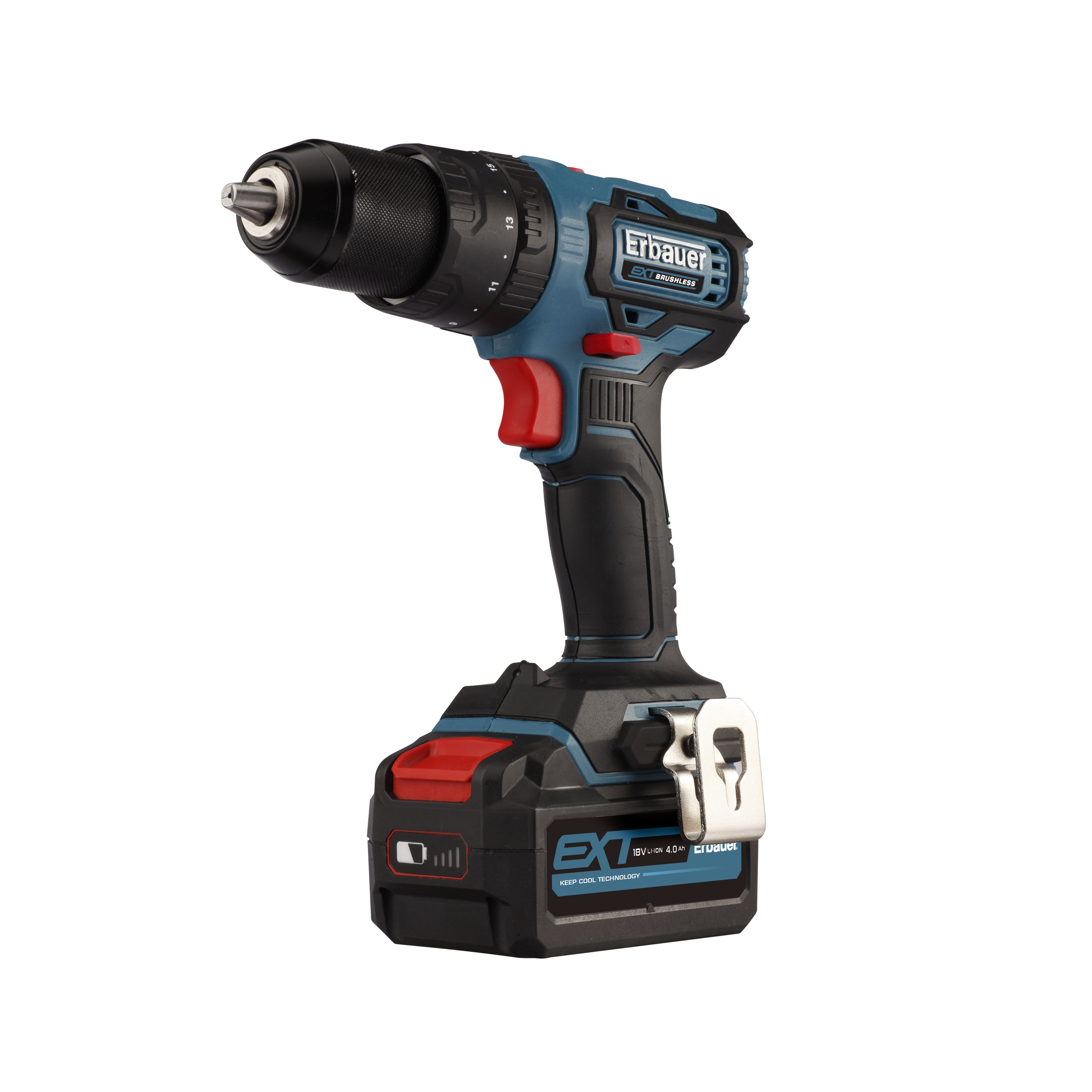 Erbauer EXT 18V 4Ah Li-ion Cordless Combi drill ECD18-Li-2 Price Comparisons | Compare The Build