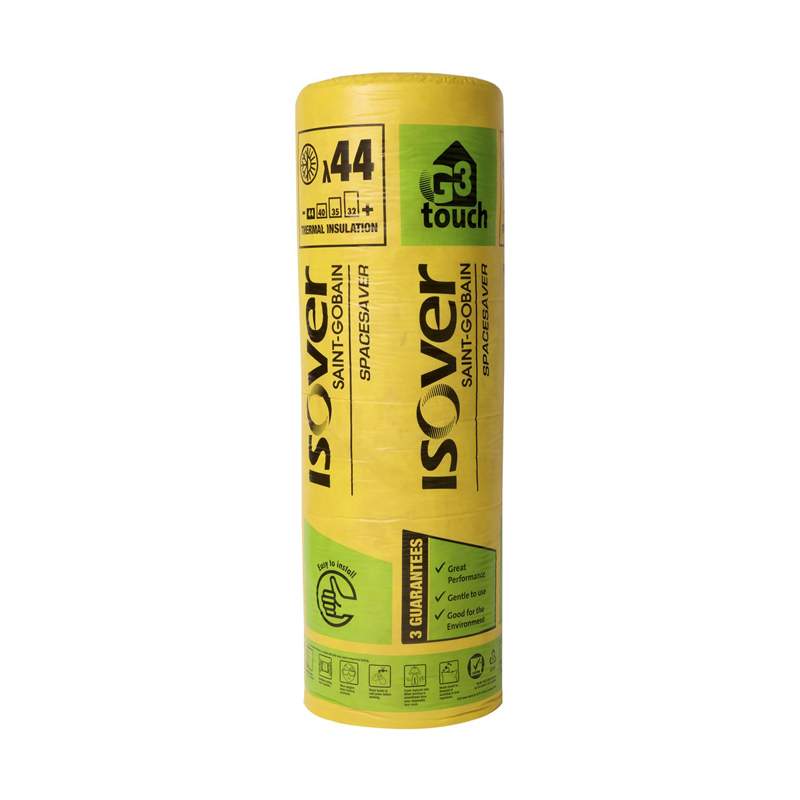 Isover Spacesaver Loft Insulation Roll - 100mm (14.12m2) IVSR2100 Price Comparisons | Compare The Build