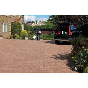 Marshalls Drivesett Savanna Textured Traditional Driveway Block Paving 120 x 160 x 50mm - Pack of 540 | Compare The Build