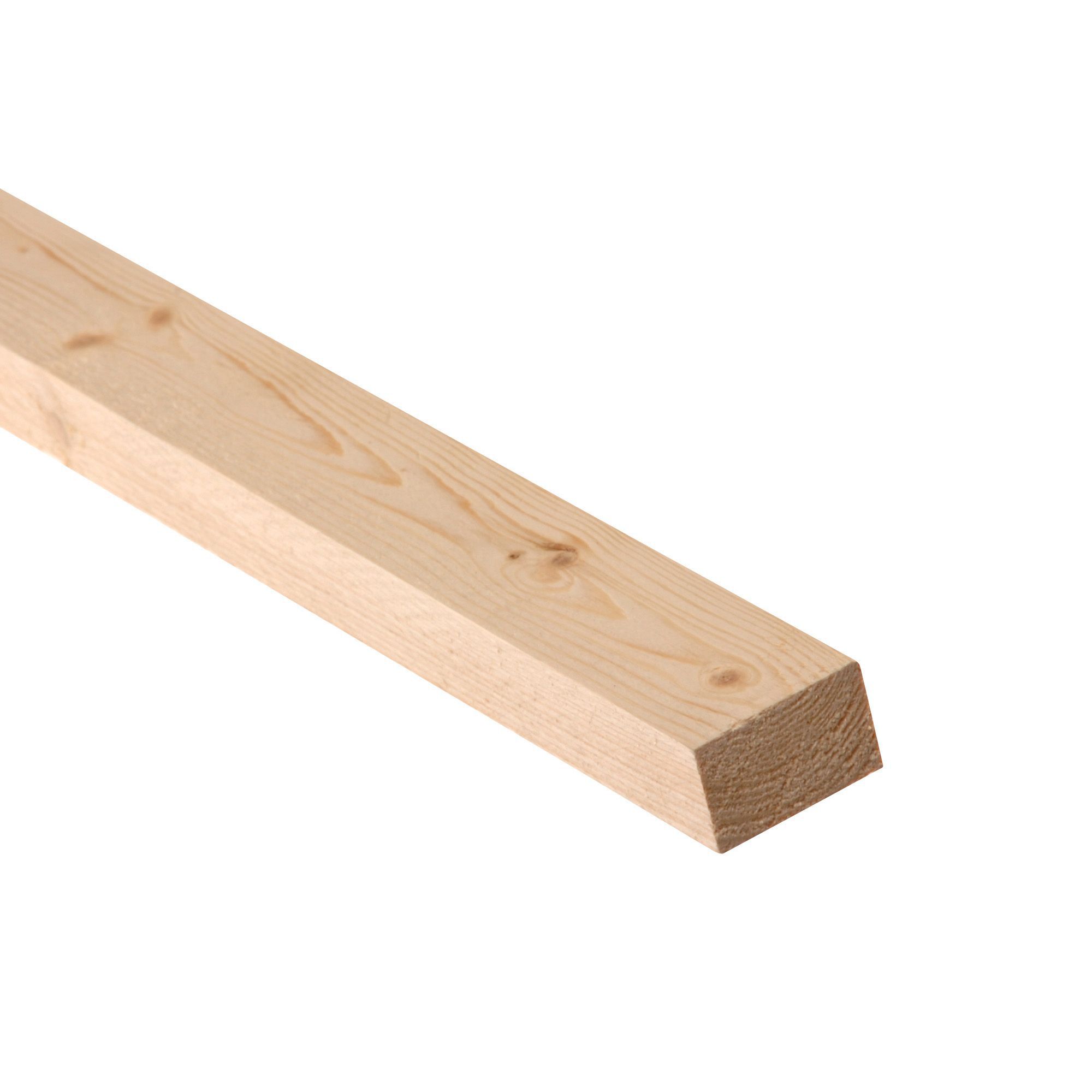 Smooth Planed Square edge Spruce Timber (L)1.8m (W)34mm (T)18mm, Pack of 24 Price Comparisons | Compare The Build