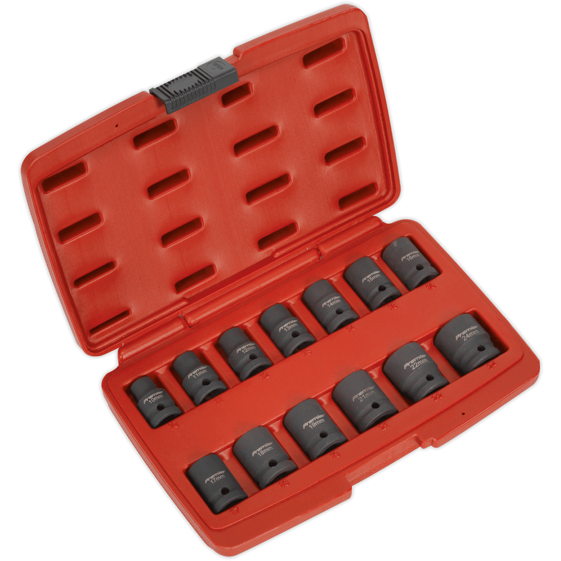 Sealey 13 Piece 1/2" Drive Total Drive Impact Socket Set 1/2" | Compare The Build