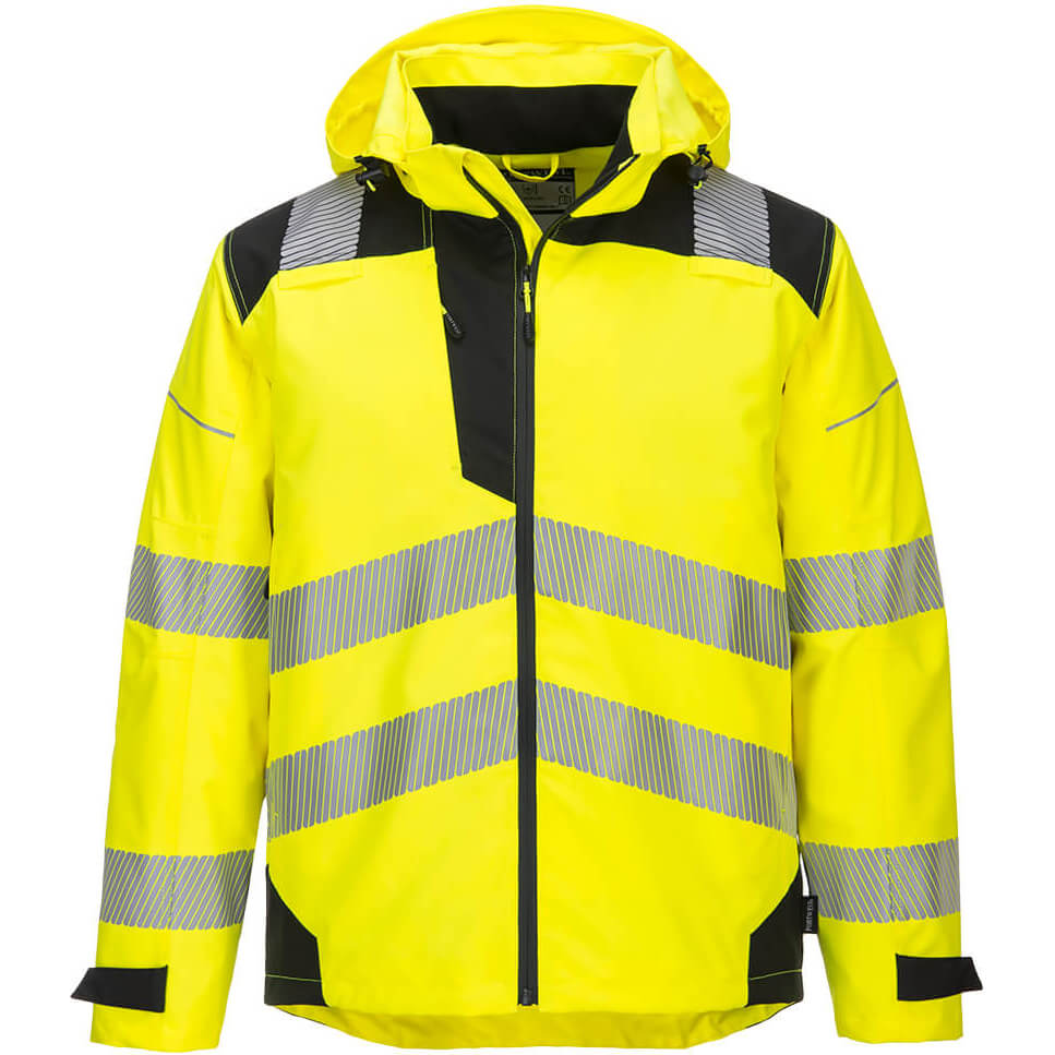 Portwest PW36 Extreme Rain Jacket Yellow / Black S Price Comparisons | Compare The Build