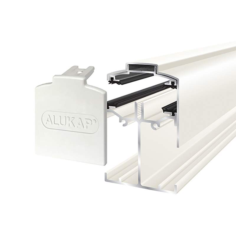 ALUKAP-SS Low Profile Gable Bar White - 3m AKSS350W Price Comparisons | Compare The Build