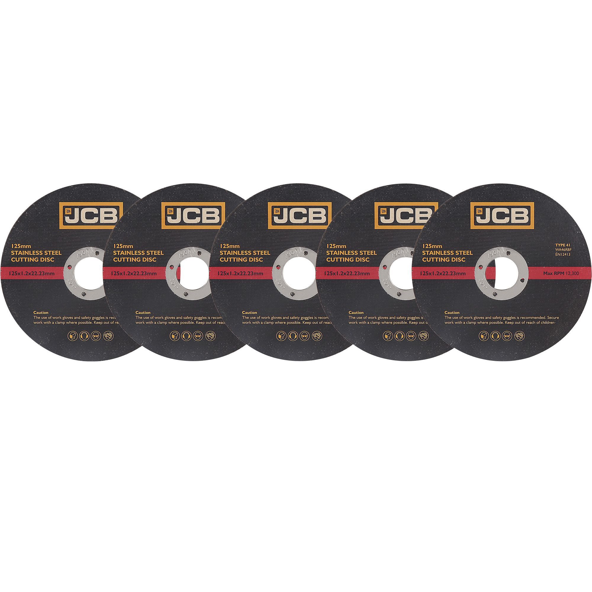 Jcb (Dia)125mm Stainless Steel Cutting Disc | Compare The Build