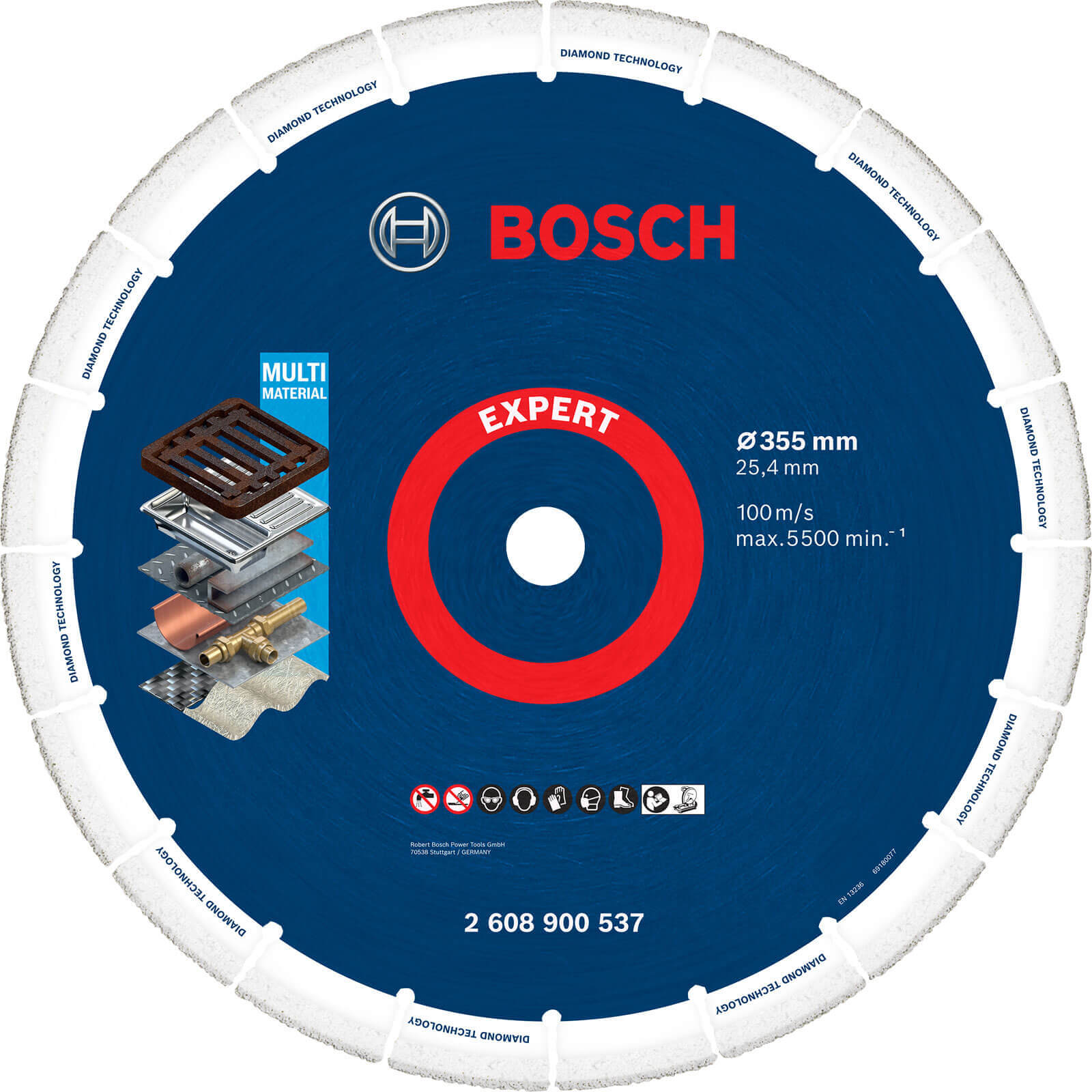 Bosch Expert Diamond Metal Cutting Disc 355mm Price Comparisons | Compare The Build