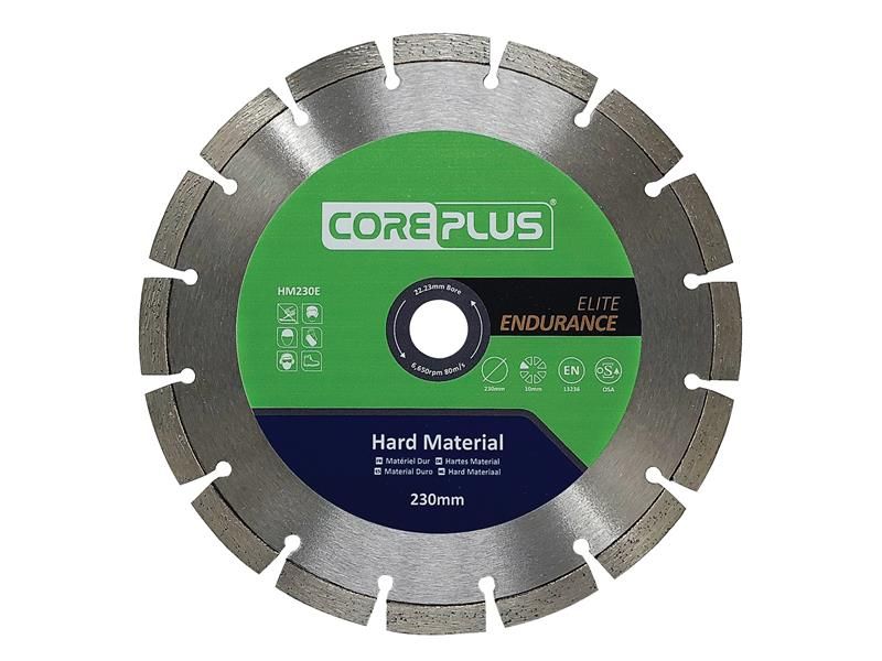 CorePlus CORDBHM230E HM230E Elite Hard Material Diamond Blade 230mm | Compare The Build