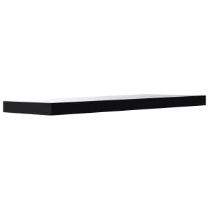 Wickes Gloss Black Floating Shelf - 38 x 235 x 600mm Price Comparisons | Compare The Build