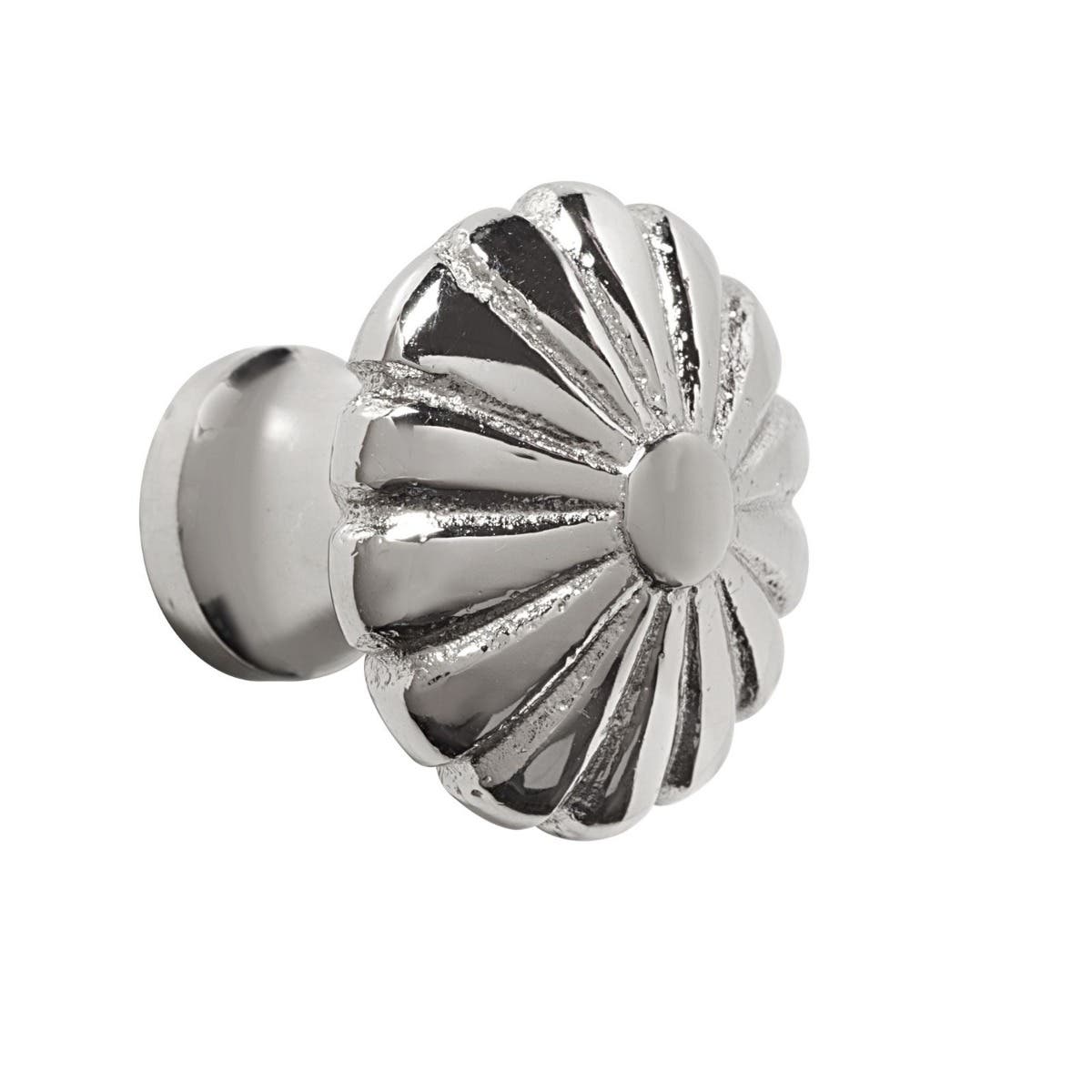 Solid Flower Cabinet Knob 30mm Nickel Plated Price Comparisons | Compare The Build