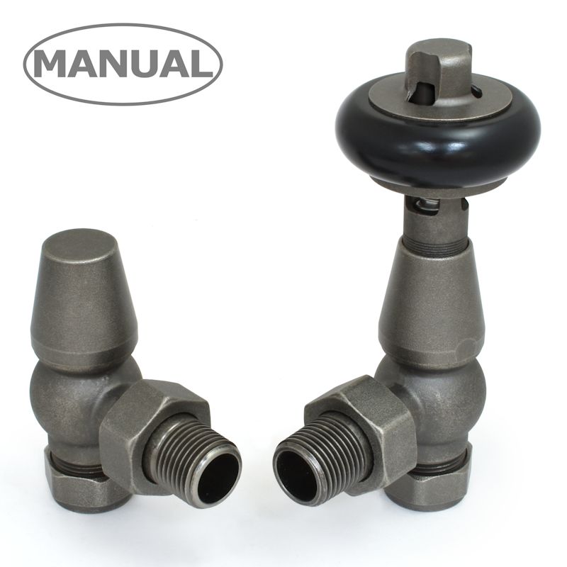 West Manual Valves, Eton, Pewter Angled - 8mm Price Comparisons | Compare The Build