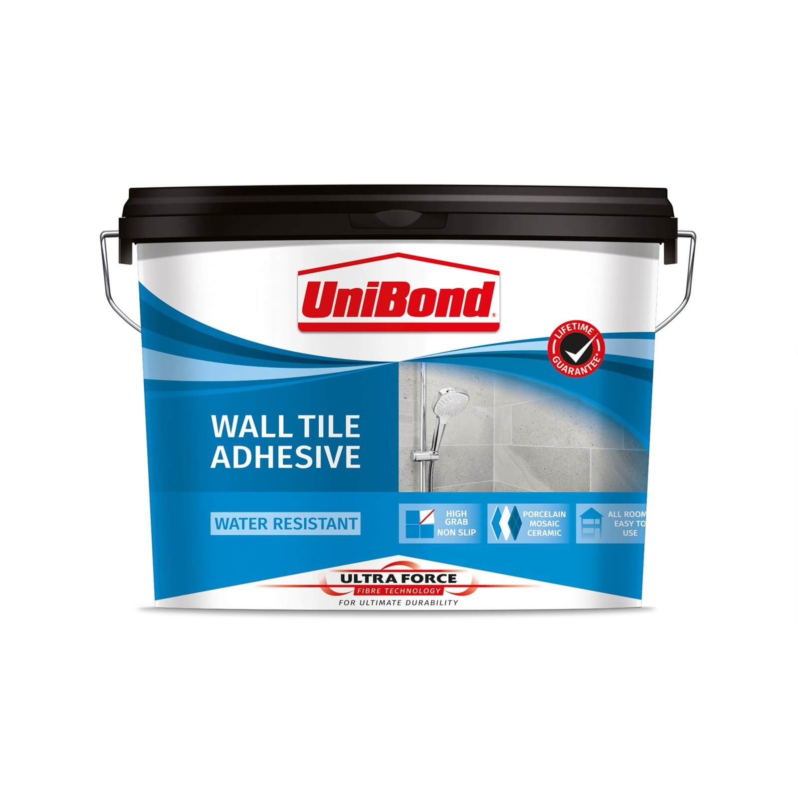 UniBond UltraForce Wall Tile Adhesive 6.9kg Price Comparisons | Compare The Build