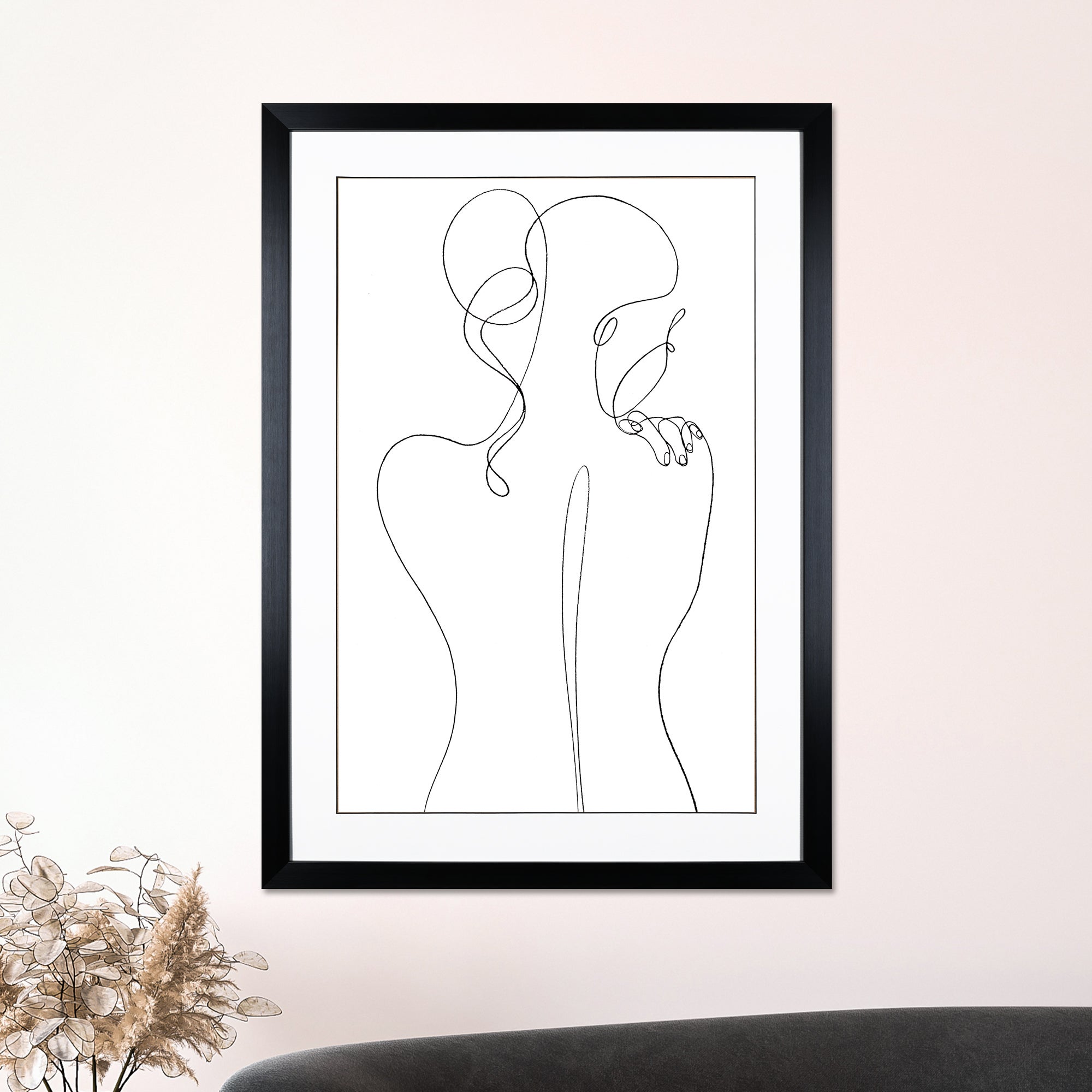 The Art Group Figure V Framed Print Black and white Price Comparisons | Compare The Build