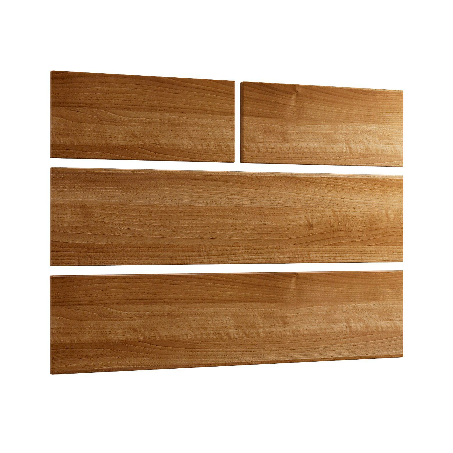 Cooke & Lewis Walnut Style Contemporary Walnut Effect 2 Over 2 Drawer Chest Front Pack (W)896mm Price Comparisons | Compare The Build