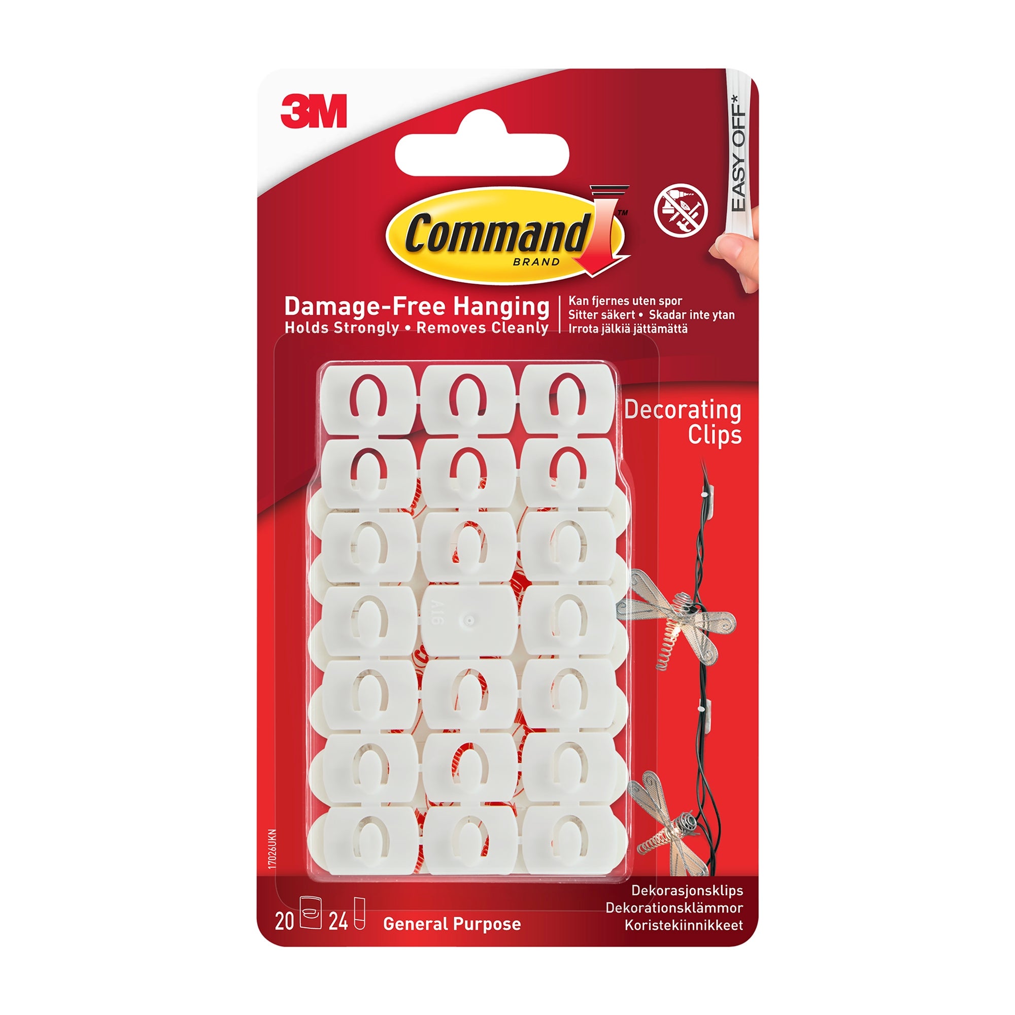 Command White Decorating Clips White Price Comparisons | Compare The Build