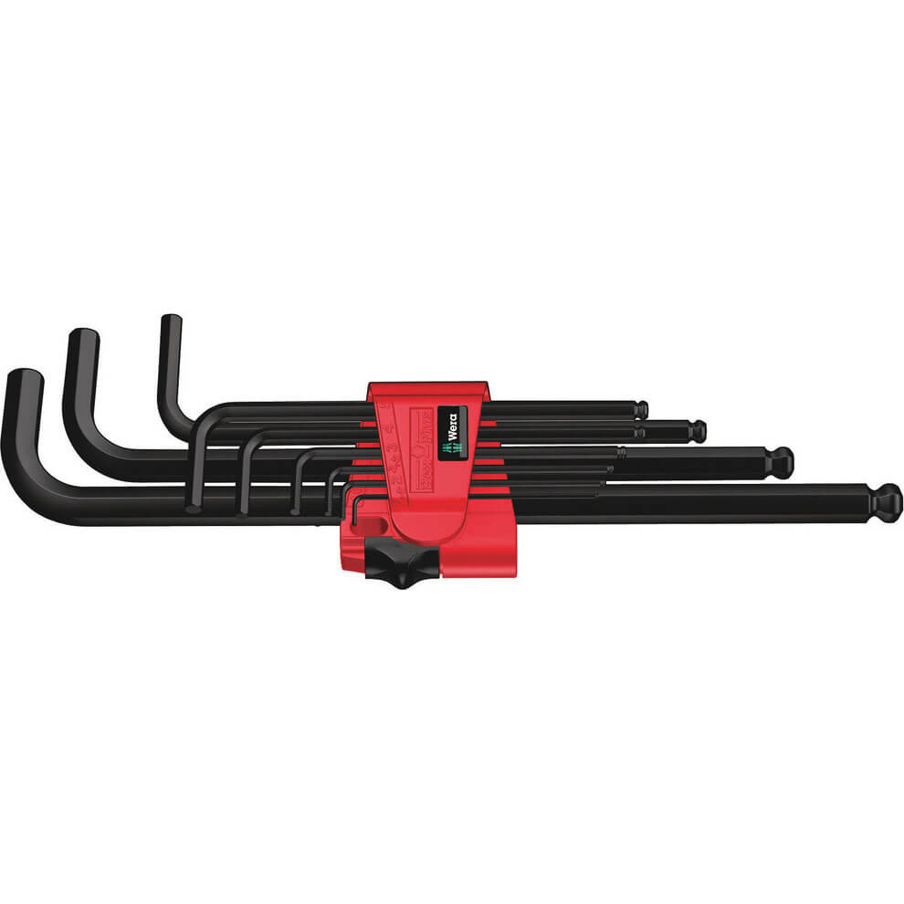 Wera 9 Piece Ball End Hexagon Allen Key Set Metric Price Comparisons | Compare The Build