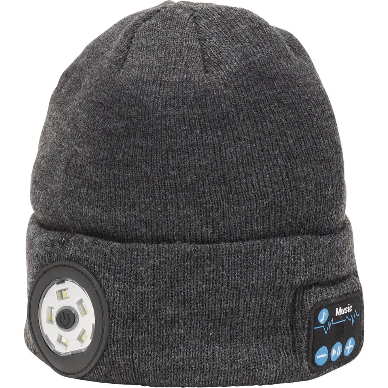 Draper Smart Wireless Head Torch Beanie Hat Grey One Size | Compare The Build