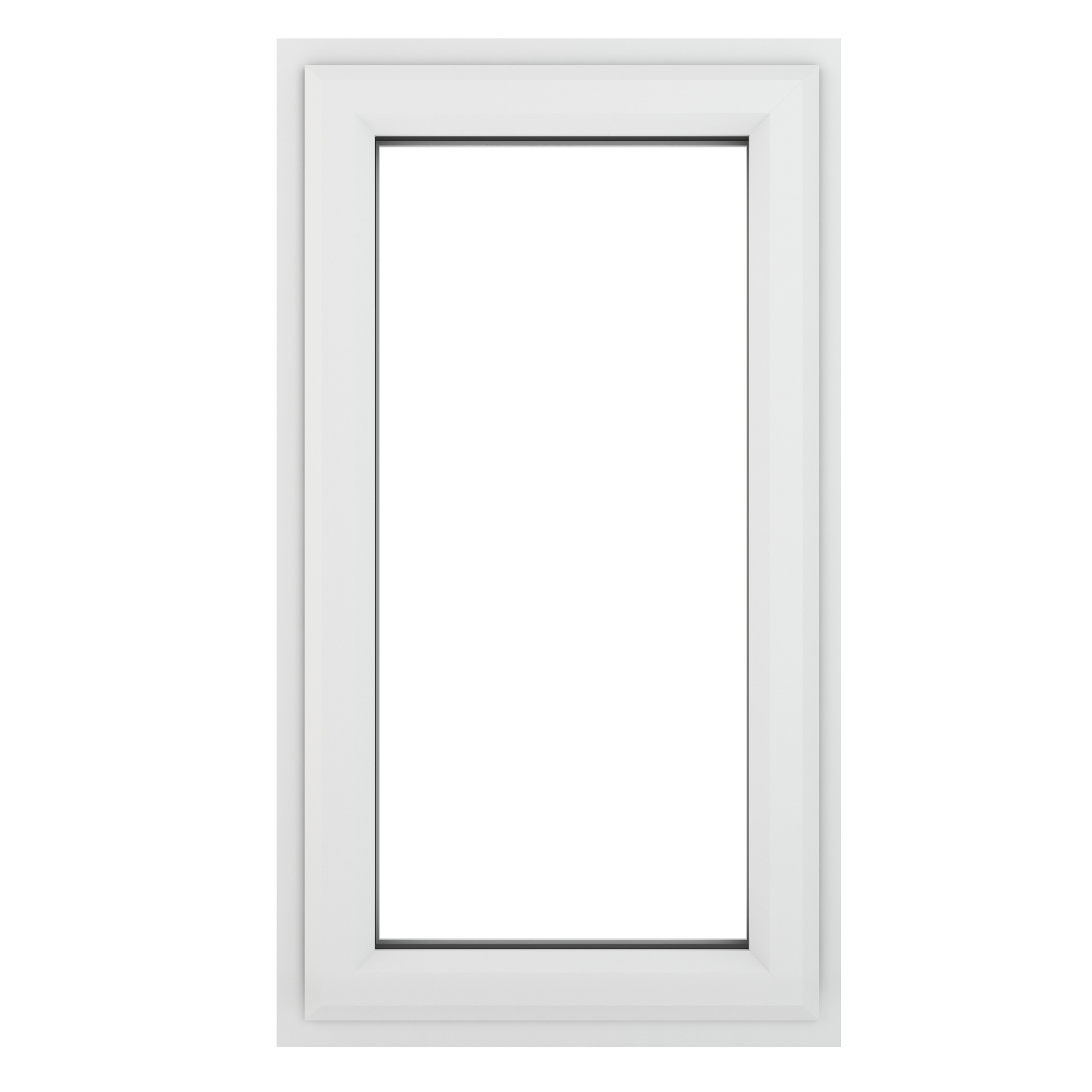 Crystal White Upvc Casement Clear Window 1P Top Opening 610 mm x 1040 mm Price Comparisons | Compare The Build