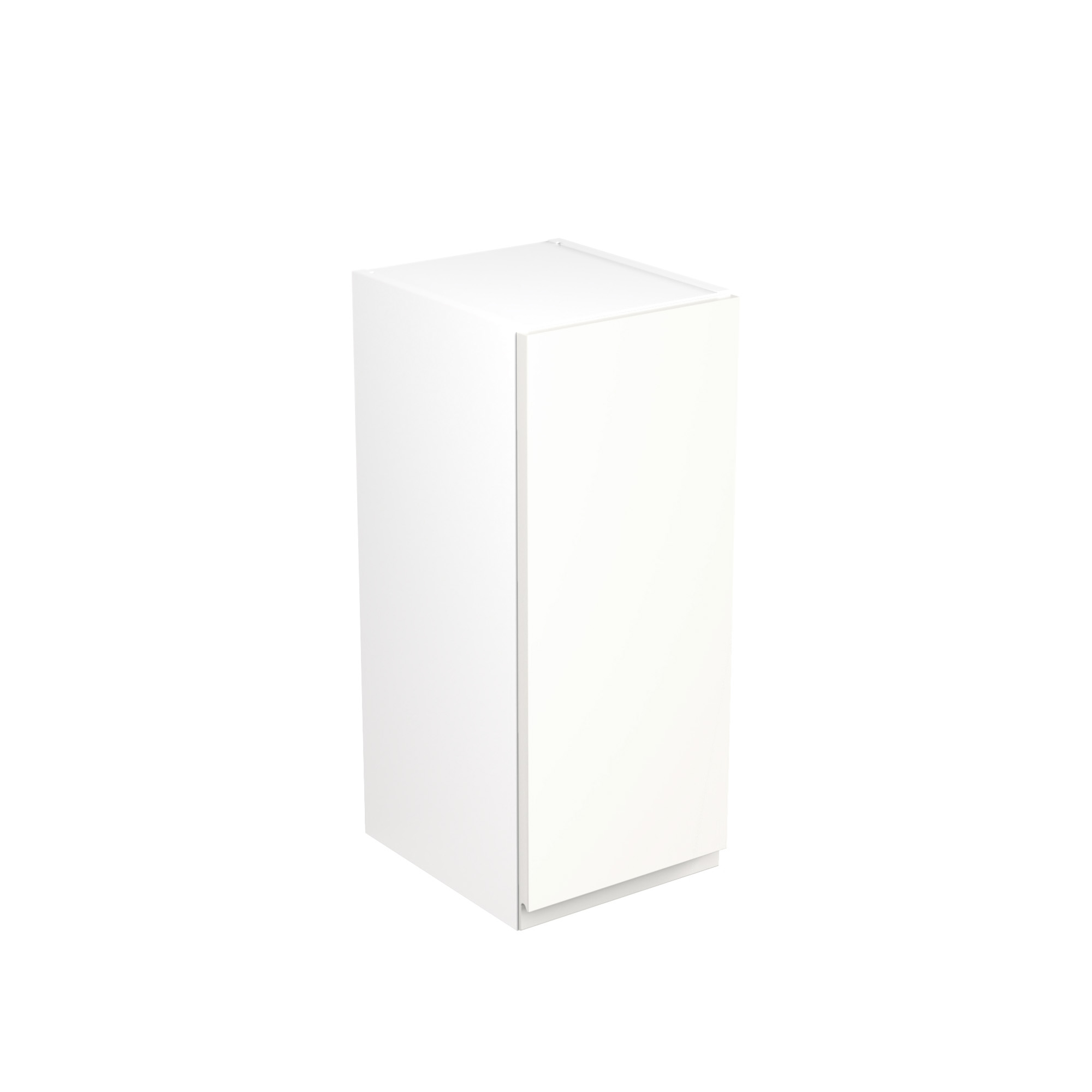 Flatpack Wall Unit J-pull Ultra Matt White 300mm - FKKJ0511 | Compare The Build