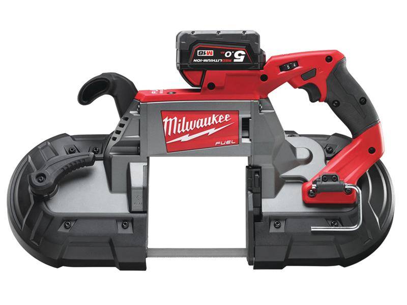 Milwaukee Power Tools MILM18CBS125 M18 CBS125-502C FUEL™ Deep Cut Bandsaw 18V 2 x 5.0Ah Li-ion Price Comparisons | Compare The Build