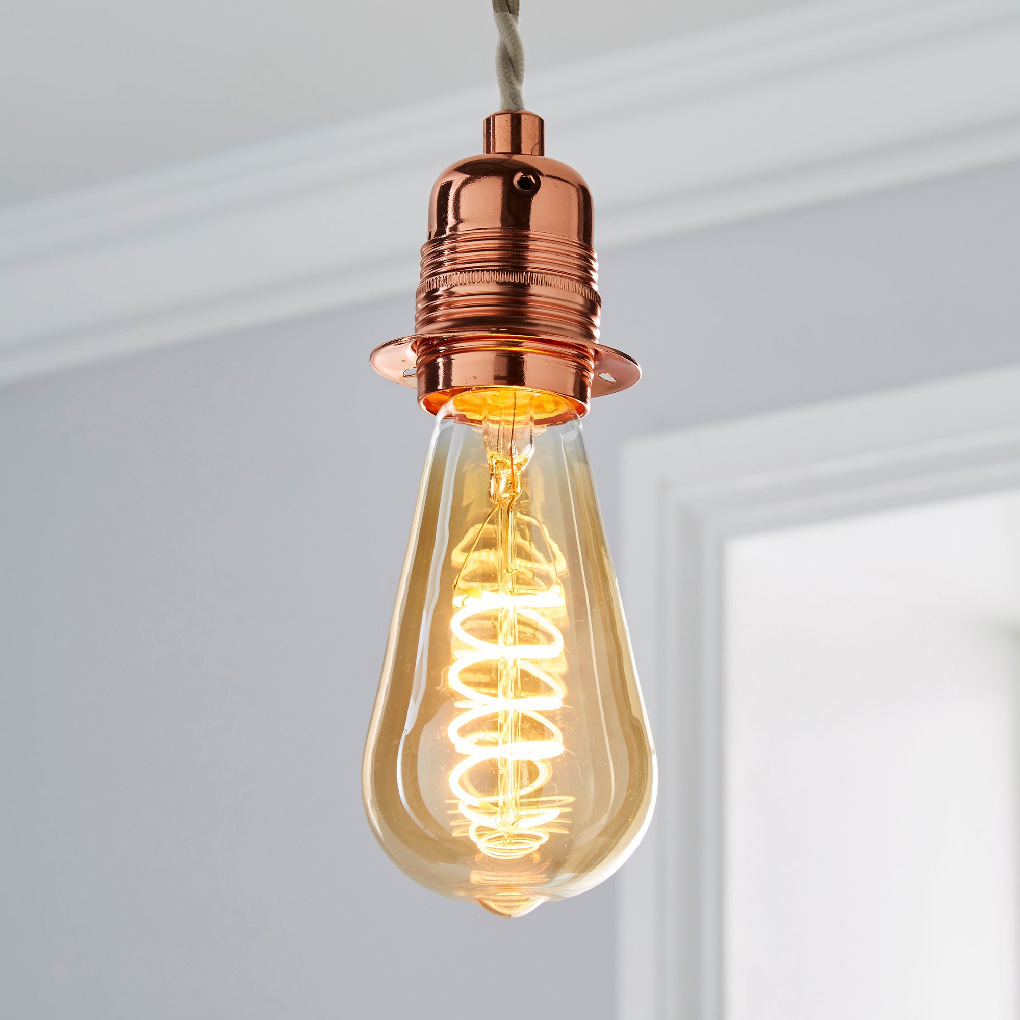 Status Branded 4 Watt ST64 ES LED Spiral Filament Bulb White Price Comparisons | Compare The Build