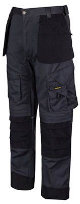 Stanley Colorado Grey Trousers, W30" L33" | Compare The Build