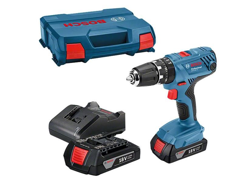 Bosch Professional 2.5Ah Li-Ion Cordless Brushless Combi Drill Gsb 18V-21 - 2 Batteries Included | Compare The Build